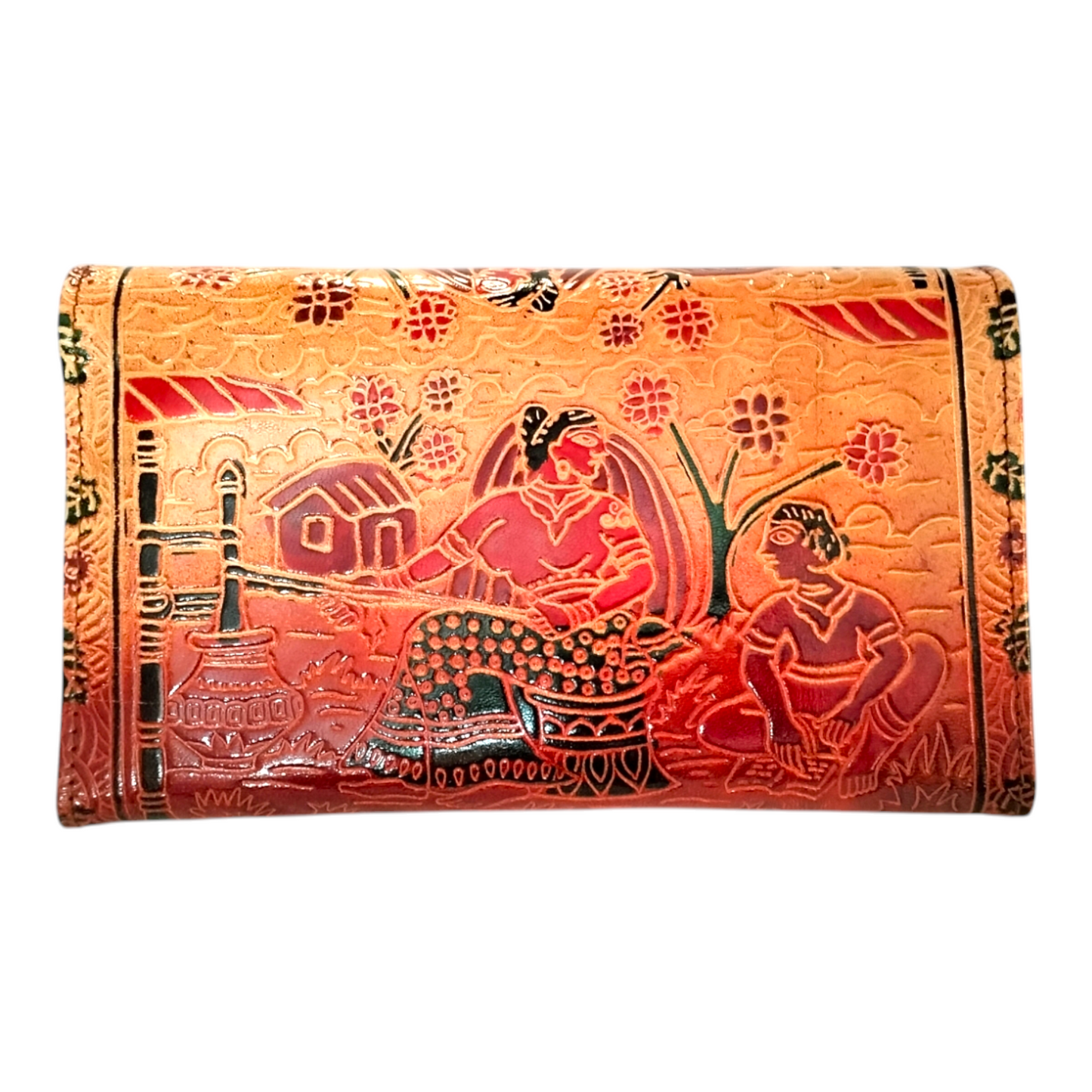 Shantiniketan Elegance - Exquisite Handmade Purse for Women