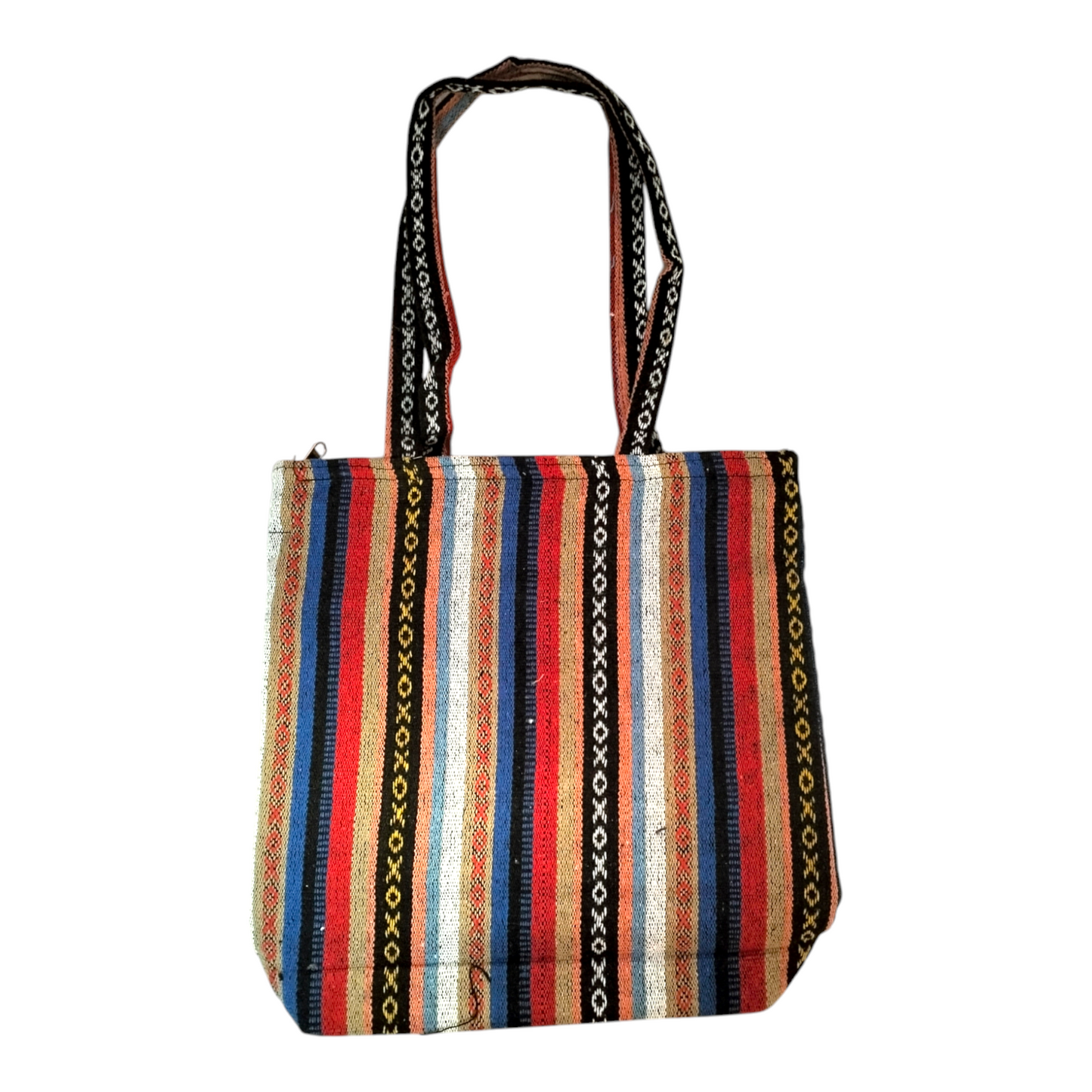Handcrafted Shantiniketan Cotton Tote Bag – Traditional Bengali Art