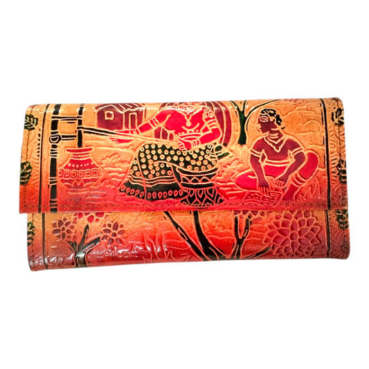 Shantiniketan Elegance - Exquisite Handmade Purse for Women