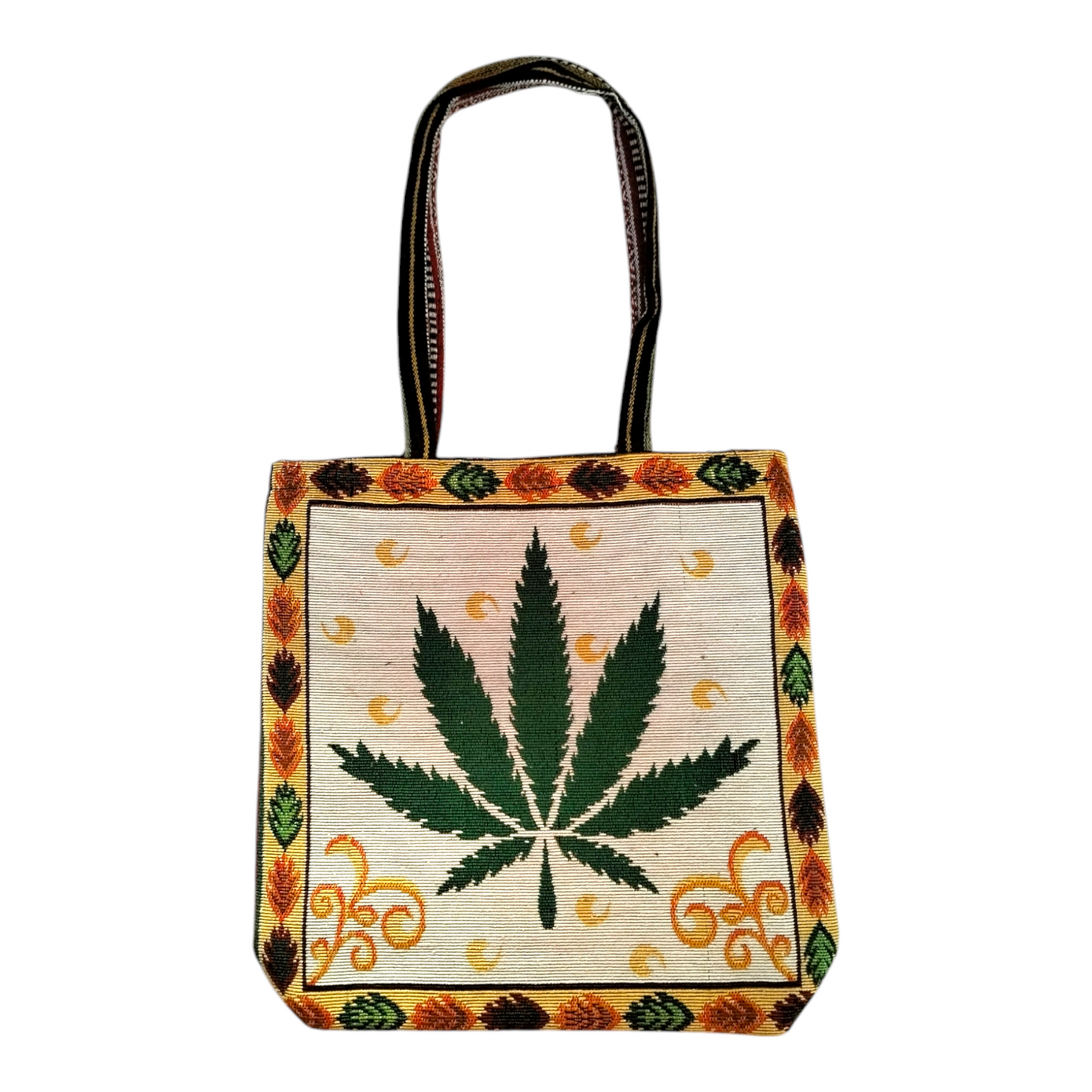 Handcrafted Shantiniketan Cotton Tote Bag – Traditional Bengali Art