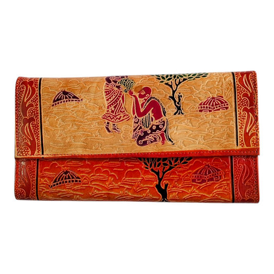 Handmade Shantiniketan Purse for Women – Authentic Indian Art Design