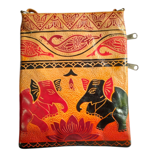 Traditional Crossbody Sling Bag Small Size for Women | Art of Shantiniketan